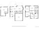 Three floor plans showcasing layout of basement, first, and second floors at 2574 Cove Creek Ct, Highlands Ranch, CO 80129