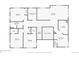 Second-floor layout with bedrooms and bathrooms at 9636 W 71St Pl, Arvada, CO 80004