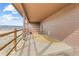 Covered Barn area with fence and mountain view at 2505 Big Bear Cir, Sedalia, CO 80135