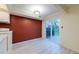 Well-lit dining area with sliding glass doors leading to the outdoor deck offers seamless indoor-outdoor living at 4140 Monroe Dr # C, Boulder, CO 80303