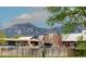 Scenic view of school building nestled against a backdrop of majestic mountains, offering educational opportunities at 4140 Monroe Dr # C, Boulder, CO 80303