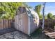 Charming barn-style outbuilding offers functional space for storage or hobbies at 7216 S Lincoln Way, Centennial, CO 80122