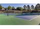 Well-maintained outdoor pickleball courts for residents' enjoyment at 7877 E Mississippi Ave # 604, Denver, CO 80247