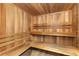 Enjoy the benefits of this relaxing wooden sauna at 7877 E Mississippi Ave # 604, Denver, CO 80247