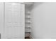 Bedroom closet offering ample storage space with built-in shelving at 20 S Boulder Cir # 2109, Boulder, CO 80303