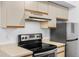 Kitchen featuring stainless steel appliances and neutral colored cabinetry at 20 S Boulder Cir # 2109, Boulder, CO 80303