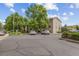 This is a parking lot with a building in the background at 20 S Boulder Cir # 2109, Boulder, CO 80303