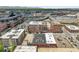 Aerial view of the property showcasing its urban location and access to major highways and other amenities at 2229 Blake St # 505, Denver, CO 80205