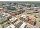 Aerial view of a baseball stadium near a residential area and highway at 2229 Blake St # 505, Denver, CO 80205