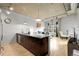 Open concept kitchen with granite countertops, breakfast bar, and stainless steel appliances at 2229 Blake St # 505, Denver, CO 80205