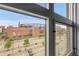 Beautiful view of the city from the apartment window, with nearby stadium at 2229 Blake St # 505, Denver, CO 80205
