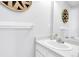 Bathroom featuring neutral paint, and an oval sink at 12031 E Ford Cir, Aurora, CO 80012