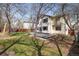 Exterior shot of a house showing a fenced backyard and patio at 4565 Pussywillow Ct, Boulder, CO 80301
