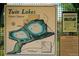 Twin Lakes Open Space map with trails and regulations, perfect for exploring the park at 4565 Pussywillow Ct, Boulder, CO 80301