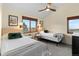 Charming bedroom with two twin beds and mountain views at 13326 Kuehster Rd, Littleton, CO 80127