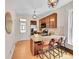 Stylish kitchen with granite countertops, stainless steel appliances, and pendant lighting above island at 3424 N Marion St, Denver, CO 80205