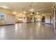 Spacious garage with custom cabinets and ample room for storage at 15175 W Belleview Ave, Morrison, CO 80465