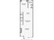 Floor plan showing living room, breakfast nook, kitchen, dining room, and bathroom at 2680 Blake St # 4, Denver, CO 80205