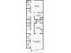 Floor plan showing primary bedroom, two bathrooms, a bedroom, and closets at 2680 Blake St # 4, Denver, CO 80205