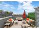 Enjoy the spacious rooftop deck with lounge seating and city views, perfect for relaxation at 2680 Blake St # 4, Denver, CO 80205