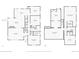 Detailed floor plan showcasing the layout of this two-story home, including room dimensions and features at 801 S Harrison St, Denver, CO 80209