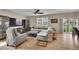 Large living room with hardwood floors at 7465 E 157Th Pl, Thornton, CO 80602