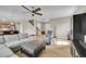 Spacious living room with natural lighting at 7465 E 157Th Pl, Thornton, CO 80602