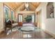 Bright entryway with double doors and wood floors at 187 Fox Ridge Dr, Evergreen, CO 80439