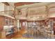 Gourmet kitchen with island, hardwood floors and custom cabinetry at 187 Fox Ridge Dr, Evergreen, CO 80439