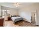 Bedroom with great natural light and hardwood floors at 3653 S Sheridan Blvd # 16, Denver, CO 80235
