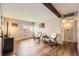 Cozy living room with hardwood floors and natural light at 3653 S Sheridan Blvd # 16, Denver, CO 80235