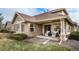 Backyard featuring a covered patio, perfect for enjoying outdoor living at 7683 S Biloxi Way, Aurora, CO 80016