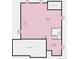 Detailed floor plan showcasing the layout of the unfinished basement at 3867 Freestone Pt, Castle Rock, CO 80108