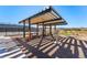Community picnic area with tables and a grill at 3867 Freestone Pt, Castle Rock, CO 80108