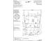 This plot plan shows the property boundaries and layout of the home, including a four car garage and covered patio at 3867 Freestone Pt, Castle Rock, CO 80108