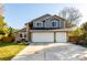 Charming two-story home with a well-manicured lawn and a two car garage at 8762 Mourning Dove Ln, Highlands Ranch, CO 80126