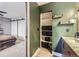 Hallway leading to a bathroom and bedroom at 5550 E 130Th Dr, Thornton, CO 80241