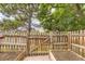 Fully fenced backyard with a garden area, ideal for outdoor relaxation and gardening at 8243 S Fillmore Cir, Centennial, CO 80122