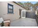 Outdoor patio with furniture and an open door overlooking the primary bedroom at 624 E 18Th Ave # 4, Denver, CO 80203