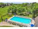 Community pool with lounge chairs and umbrellas, offering a relaxing and enjoyable outdoor experience at 1583 Sunset Ridge Rd, Highlands Ranch, CO 80126