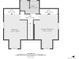 Second floor plan showcasing bedrooms, walk-in closets, bath, and hall; illustrative purposes only at 1856 S Monroe St, Denver, CO 80210