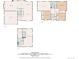 Complete home floor plan with basement, first, and second floors at 23 Honey Locust, Littleton, CO 80127