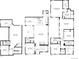 Detailed floor plan showcasing layout of this multi-level home with multiple bedrooms, kitchen, and living spaces at 3465 Beeler Ct, Denver, CO 80238