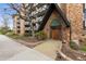Dublin Terrace entrance featuring a secure entry and well-maintained landscaping, creating a welcoming arrival at 1350 Josephine St # 208, Denver, CO 80206