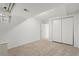 Simple bedroom design provides a blank canvas with closet, suitable for customization to individual tastes at 381 Mountain Cloud Cir, Highlands Ranch, CO 80126