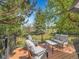 Relaxing back deck seating area at 848 Huntington Pl, Highlands Ranch, CO 80126