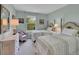 Comfortable bedroom with twin beds, soft lighting, and a tranquil atmosphere at 848 Huntington Pl, Highlands Ranch, CO 80126
