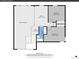 Detailed floorplan of the upper level showcasing the layout of the bedrooms, office, and bath at 848 Huntington Pl, Highlands Ranch, CO 80126