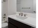 Clean bathroom with modern vanity and updated fixtures at 1085 N Lafayette St # 604, Denver, CO 80218