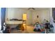 Playful ' bedroom with bunk beds, play tent, and fun décor for creative play at 6332 E 142Nd Pl, Thornton, CO 80602